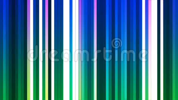 广播闪烁垂直高科技酒吧多颜色抽象可循环4K视频的预览图