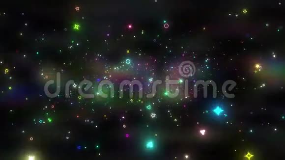 外层空间的粒子视频的预览图