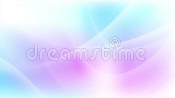 抽象蓝紫色流动波浪视频动画视频的预览图