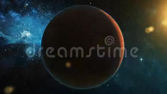 来自太空的现实星球火星视频的预览图