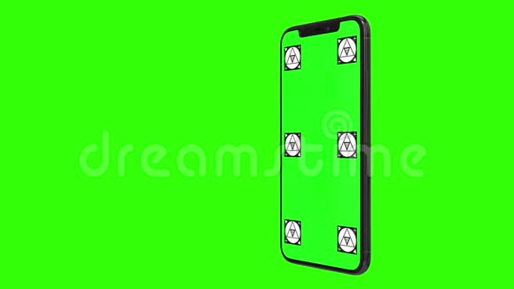 隔离智能手机与绿色屏幕视频的预览图