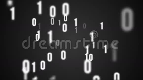 二进制代码背景动画视频的预览图