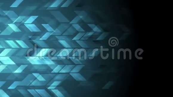 深蓝色科技几何视频动画视频的预览图