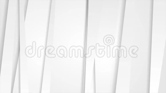 白色灰色公司条纹抽象技术视频动画视频的预览图