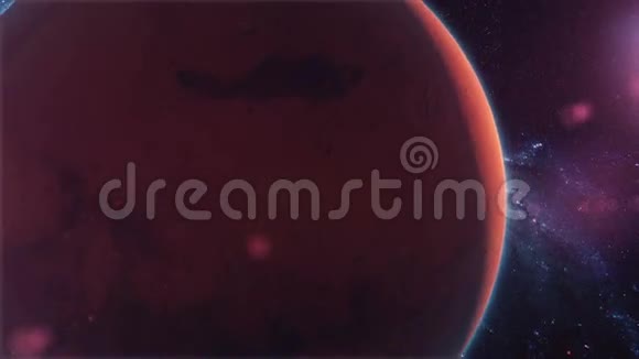 来自太空的现实星球火星视频的预览图