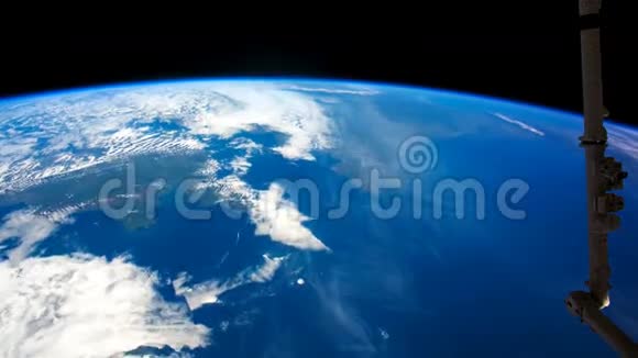 从太空看到的地球这段视频的元素由美国宇航局提供视频的预览图