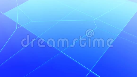 抽象蓝色动画电脑屏幕保护程序视频的预览图