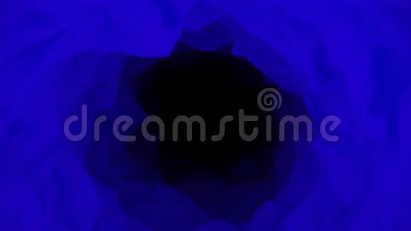 蓝色的抽象隧道视频的预览图