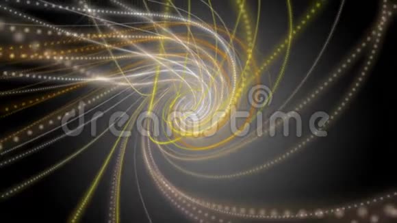 带有粒子条纹物体和慢运动光闪的启发式动画4096x2304环4K视频的预览图