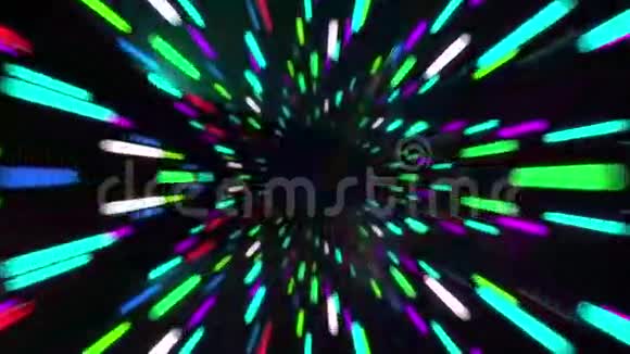 三维抽象隧道动画视频的预览图