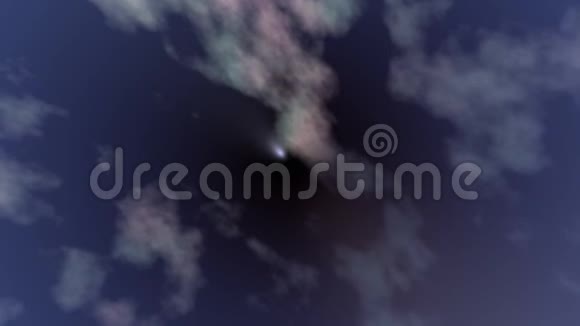 抽象背景深蓝色运动云视频的预览图