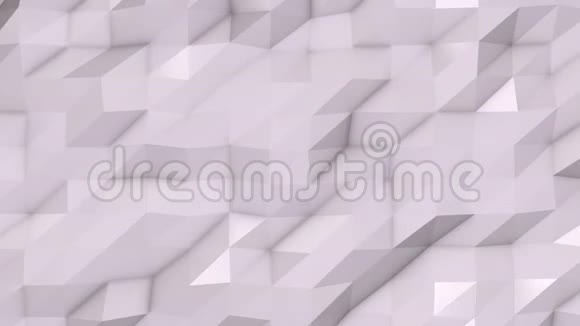 白色抽象低聚三角形背景视频的预览图