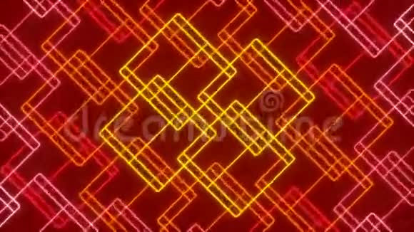 红色抽象背景循环视频的预览图