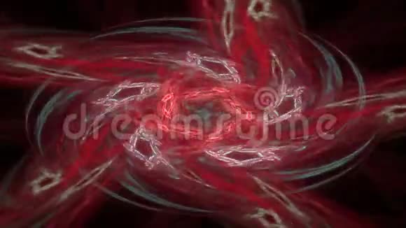 抽象运动背景能量波和闪电无缝回路能视频的预览图