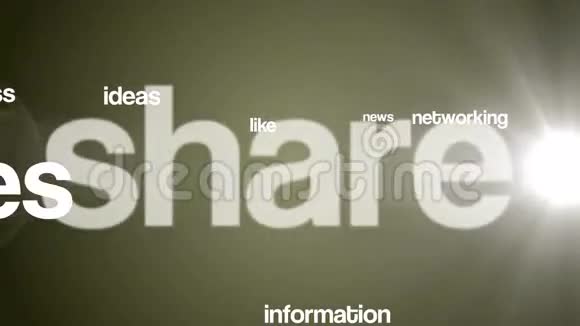社交媒体背景文字4K红黄视频的预览图