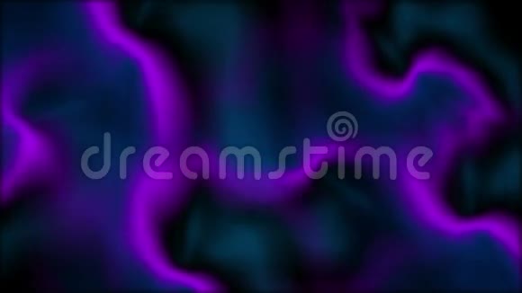 抽象流动紫色渐变视频动画视频的预览图
