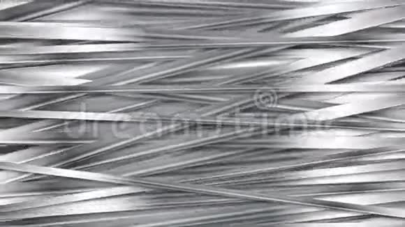 抽象灰银金属纹理视频动画视频的预览图