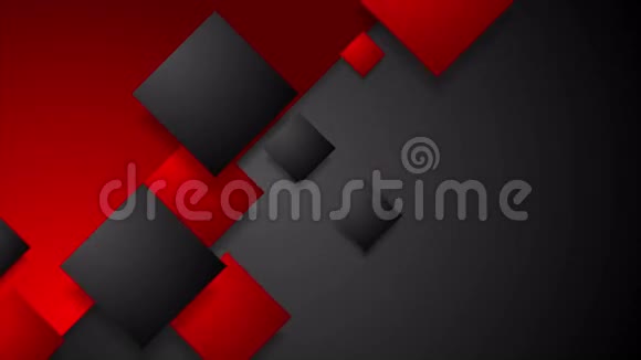 红黑科技几何视频动画视频的预览图
