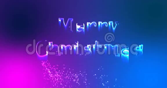 圣诞祝福与圣诞快乐讯息的图示视频的预览图