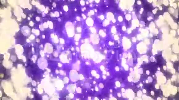 带有紫色薄纱的抽象可循环背景视频的预览图
