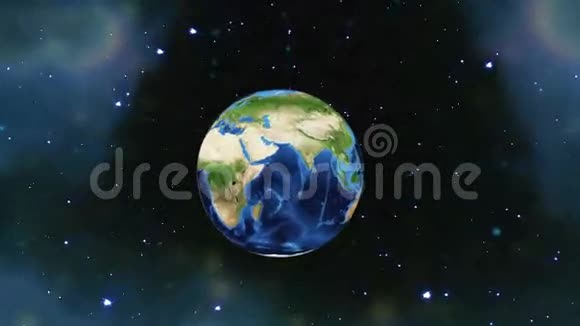 地球在太空中旋转视频的预览图