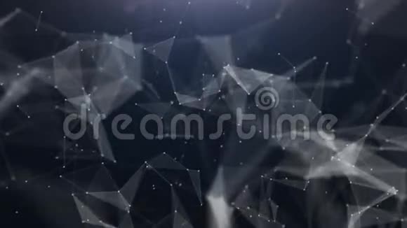 技术抽象三角形背景视频的预览图