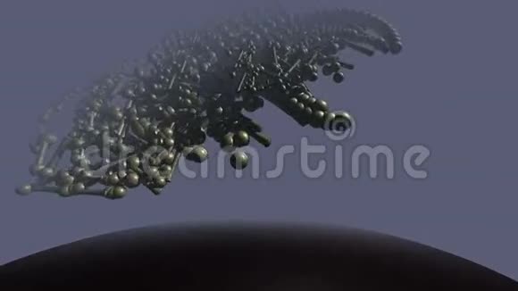 外星结构的动画视频的预览图