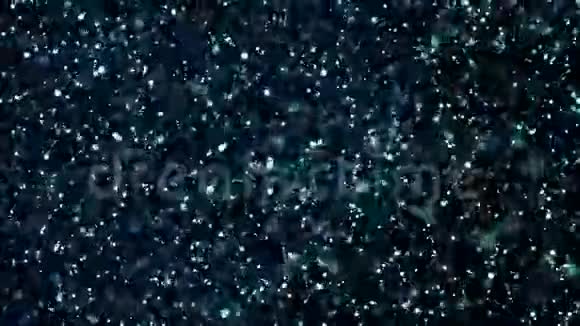 动雪花的动画背景视频的预览图