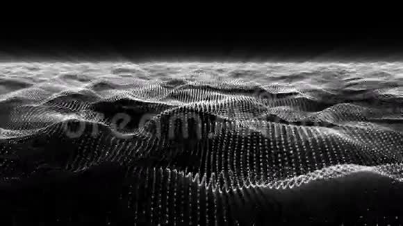 抽象波背景技术视频的预览图