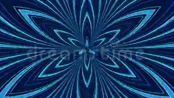 蓝色抽象背景光线循环视频的预览图