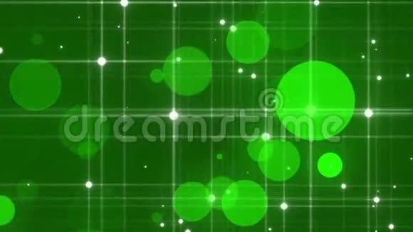 绿色抽象背景循环视频的预览图