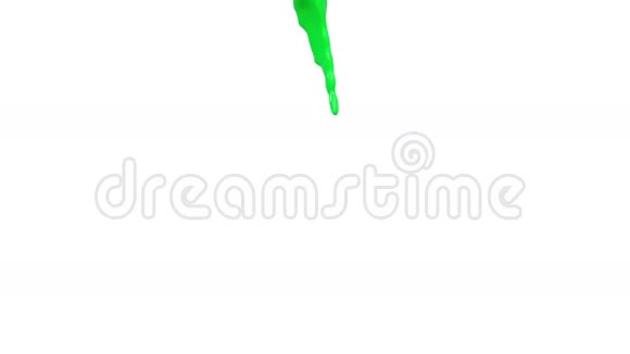 绿色液体填满一个长方形容器视频的预览图