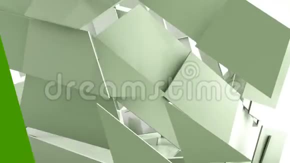 几何电脑生成动画背景视频的预览图
