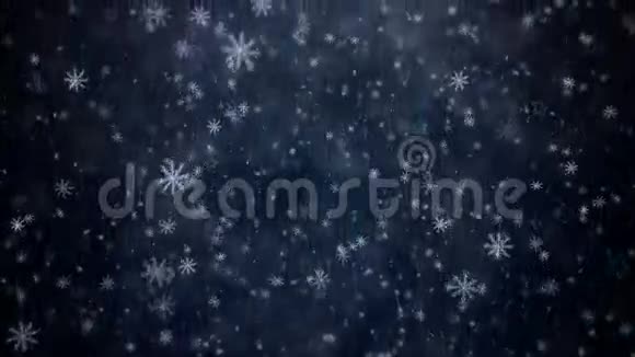 冬天的圣诞节背景视频的预览图