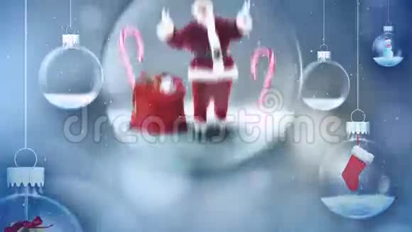 圣诞圣诞圣诞老人装饰品视频的预览图