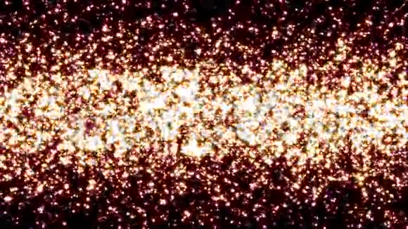 抽象红色粒子背景视频的预览图