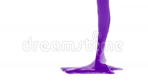 紫色液体充满屏幕阿尔法通道全高清视频的预览图