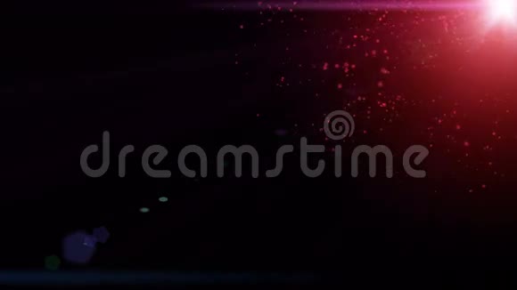 红色粒子无缝背景视频的预览图