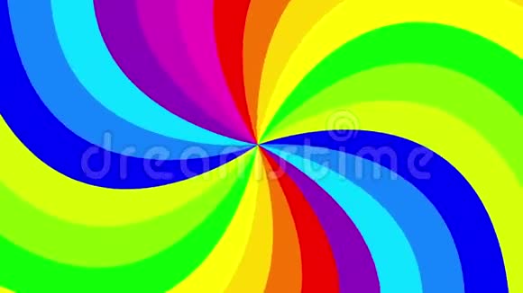 五颜六色的背景彩虹视频的预览图