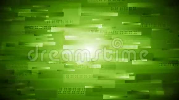 绿色科技几何视频动画视频的预览图