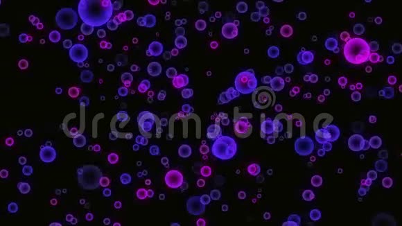 运动紫丁香颗粒视频的预览图