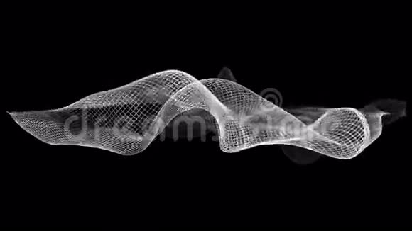 抽象波结构科学背景视频的预览图