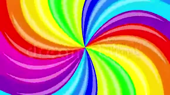 五颜六色的背景彩虹视频的预览图