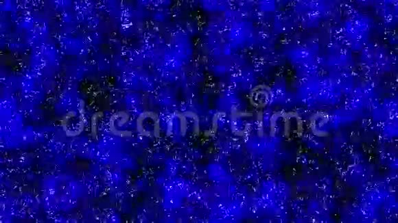 蓝色的抽象物质视频的预览图