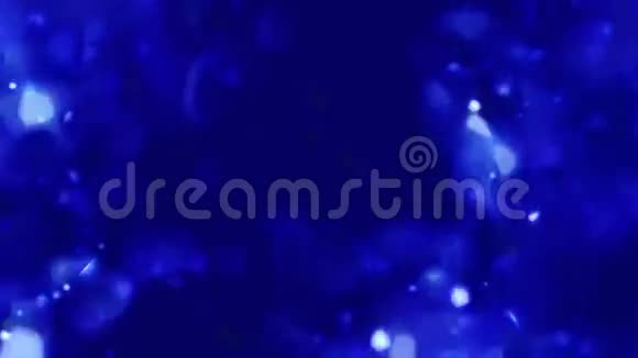 抽象蓝色背景视频的预览图