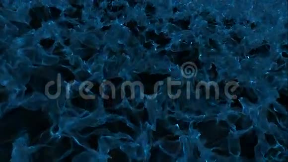 黑色蓝色的抽象移动背景视频的预览图