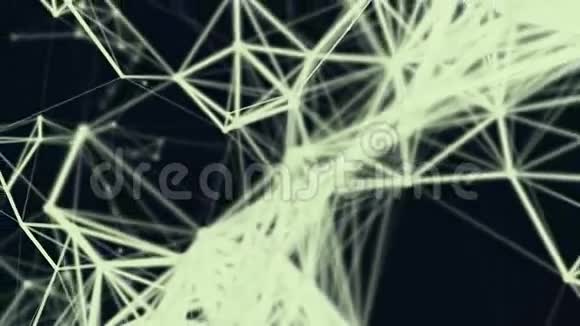 光迪斯科抽象和三维粒子视频的预览图