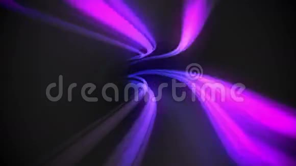 黑色上的紫色旋涡设计视频的预览图