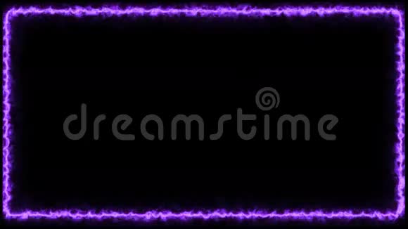深色背景的紫色电动全框视频的预览图