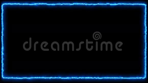 黑色背景上的电动全框架视频的预览图